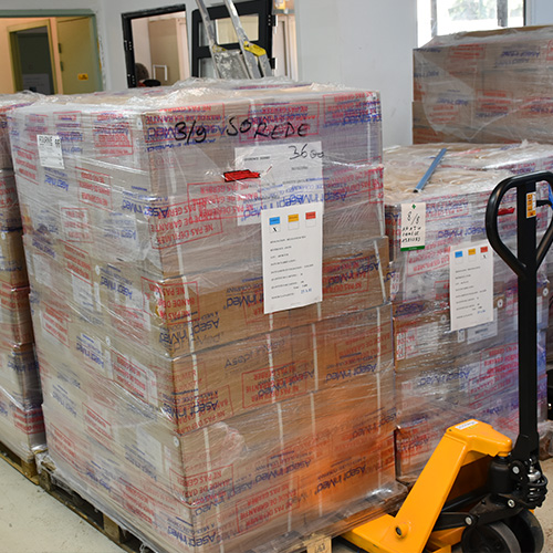 Livraison travaux de conditionnement