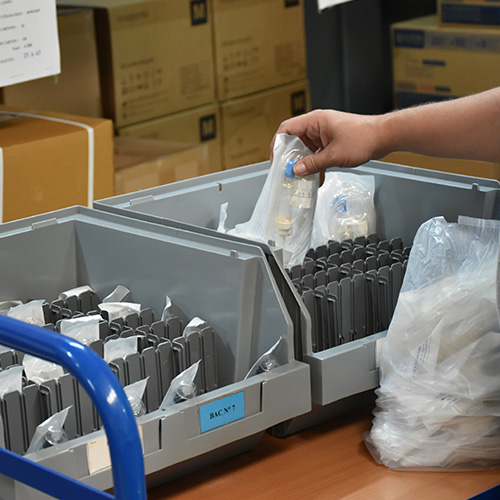 Personnes en situation de handicap, travaux de conditionnement.